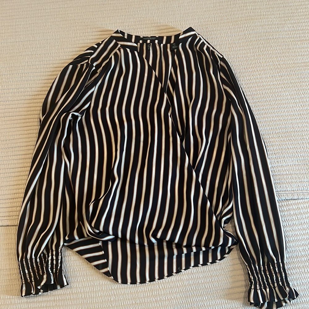 Scotch & Soda stripped blouse